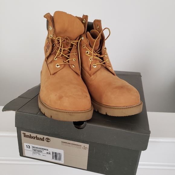 Mens Used Timberland Boots Size 3 